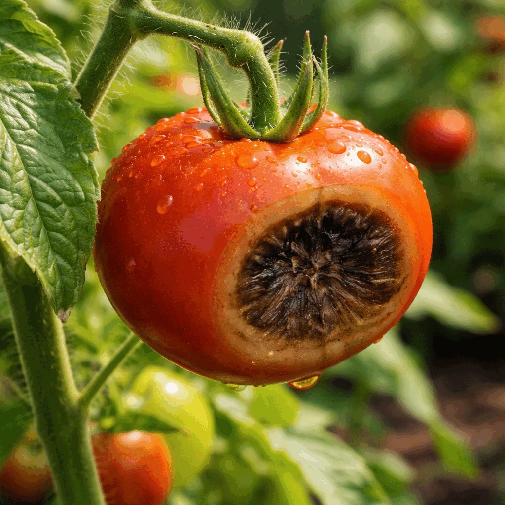 Plodna gniloba paradižnika: kako ukrepati hitro
