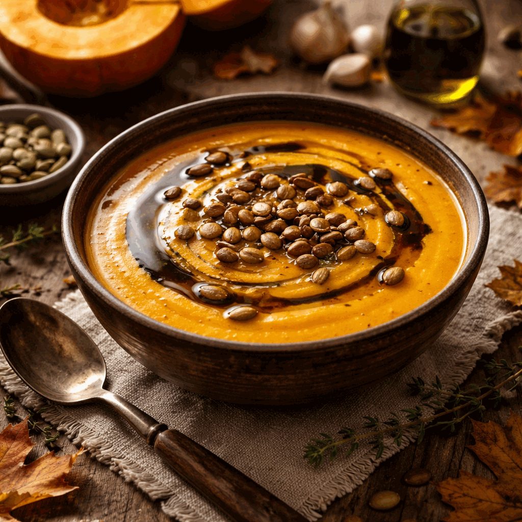 Recept za bučno juho iz domače buče