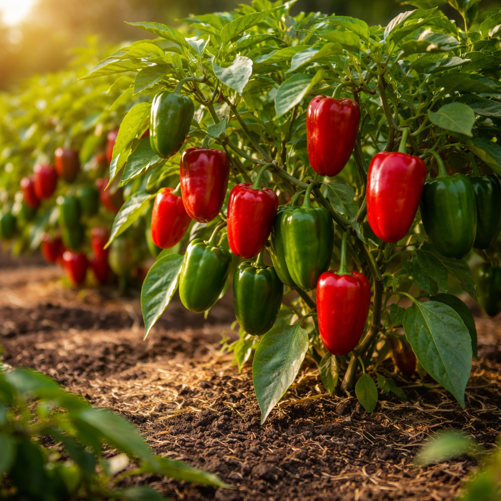 Kako gojiti papriko da rodi več plodov