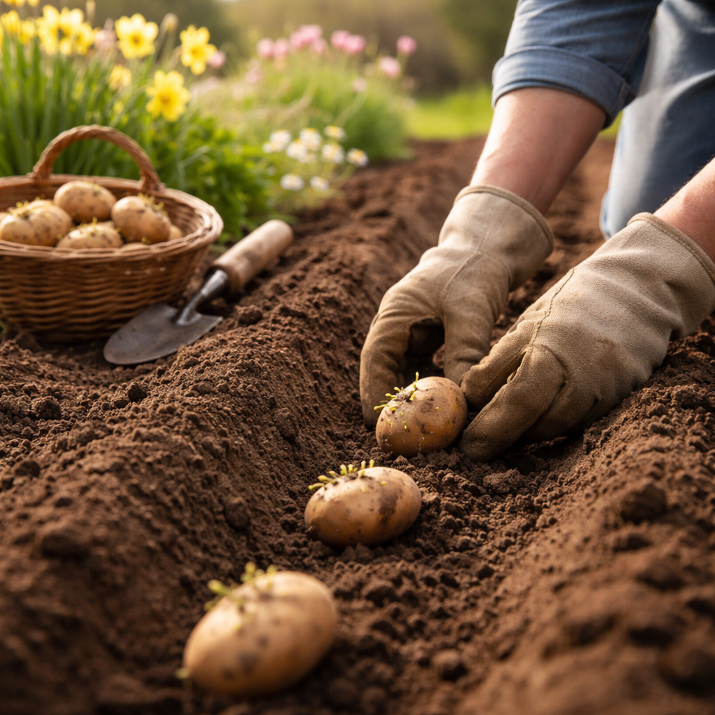 Kdaj saditi krompir za največji pridelek: nasveti