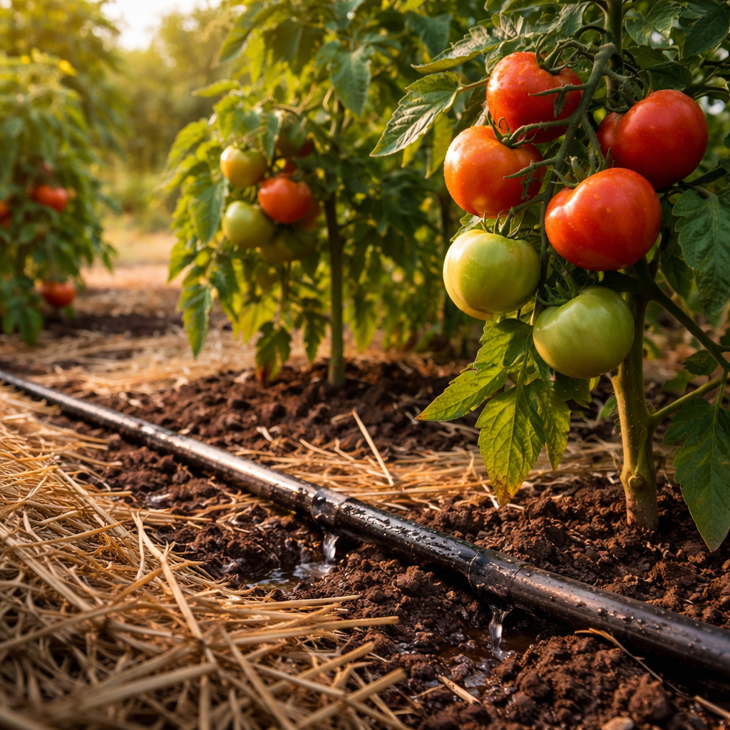 Koliko vode potrebuje paradižnik v vročini 2026