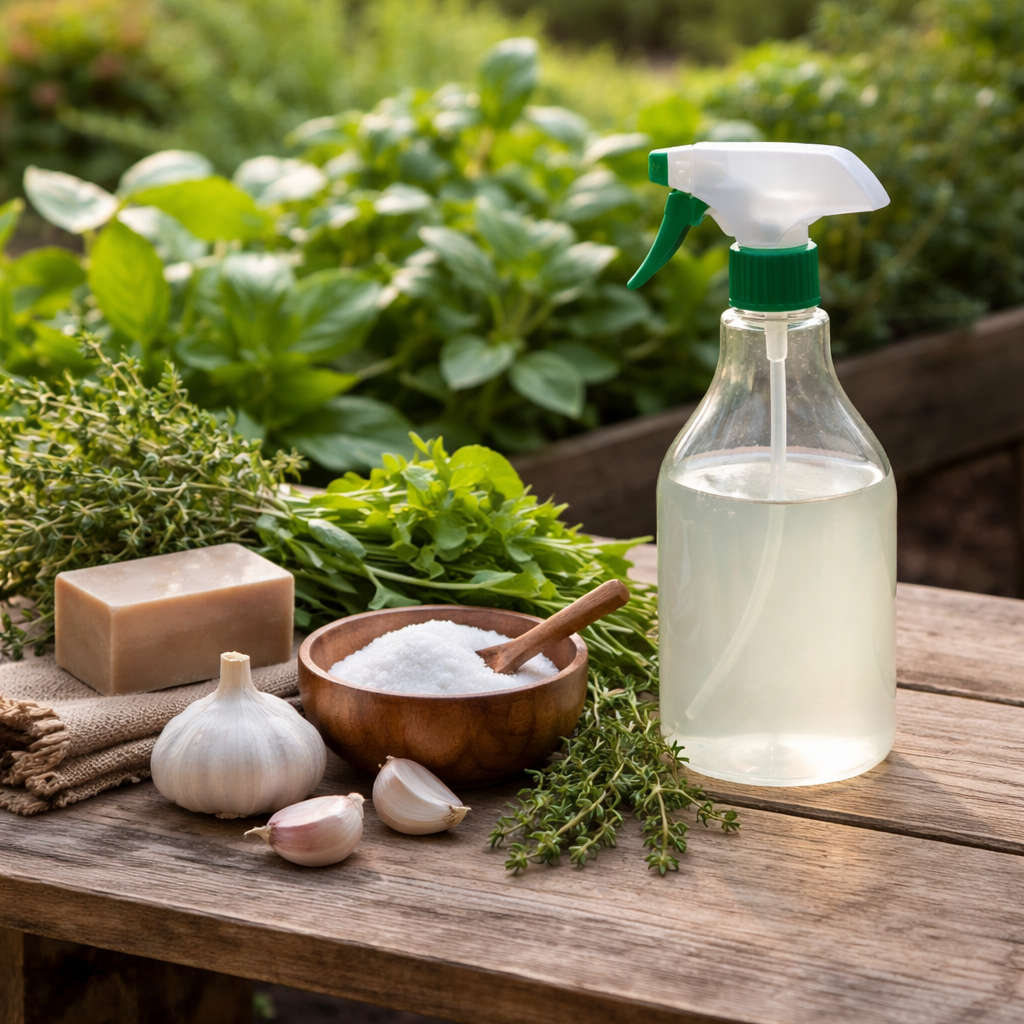 Domače škropivo za vrt iz naravnih sestavin: nasveti