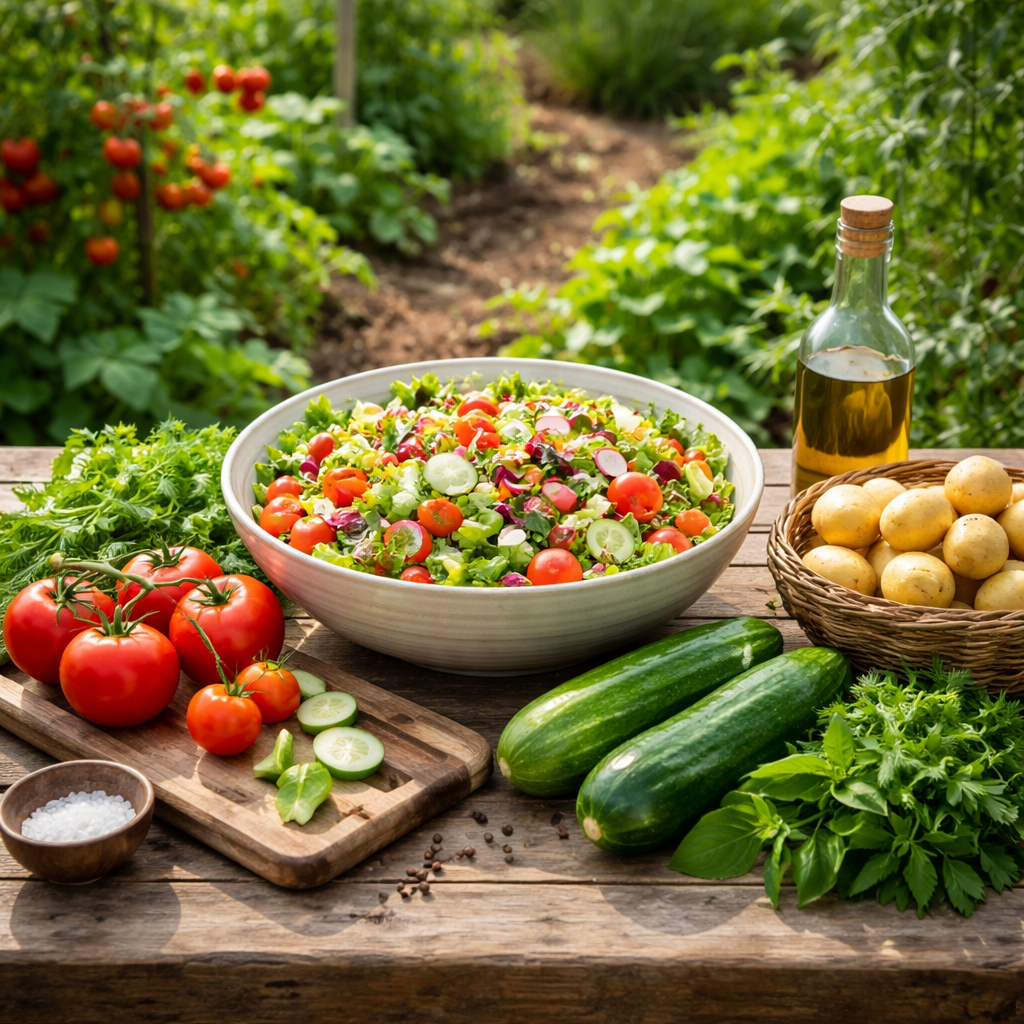 Ideje za kosilo iz vrta 2026: sveže, hitro, sezonsko