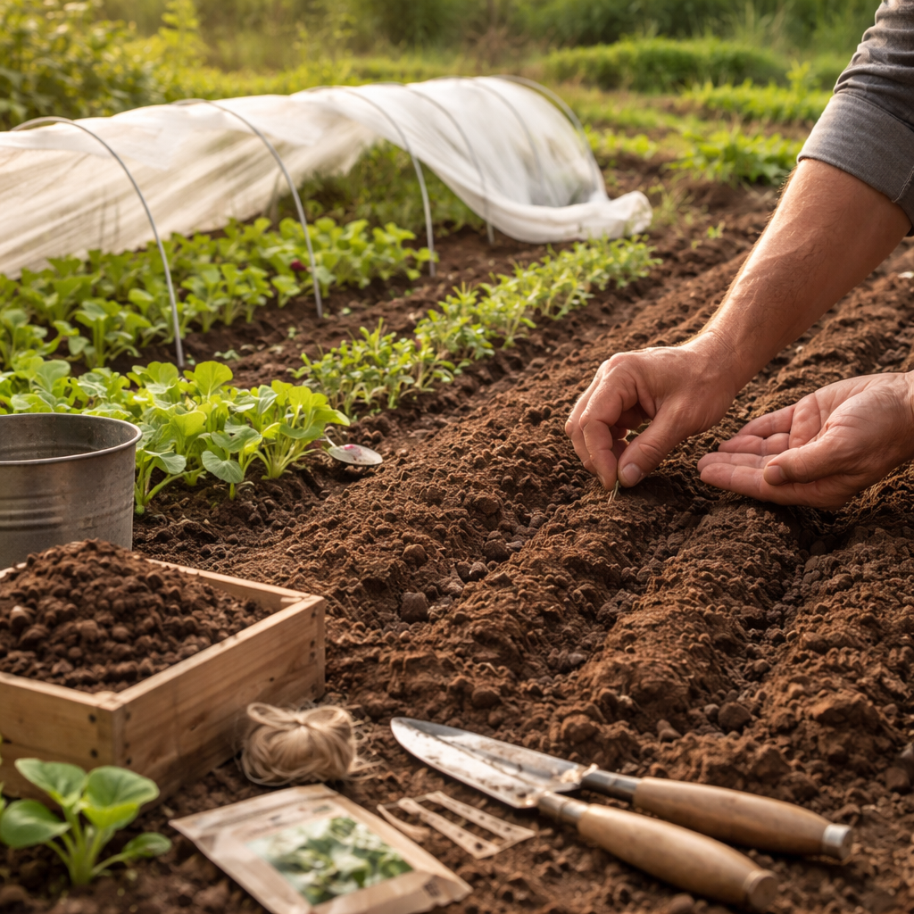 Kaj saditi marca v Sloveniji za najboljši pridelek
