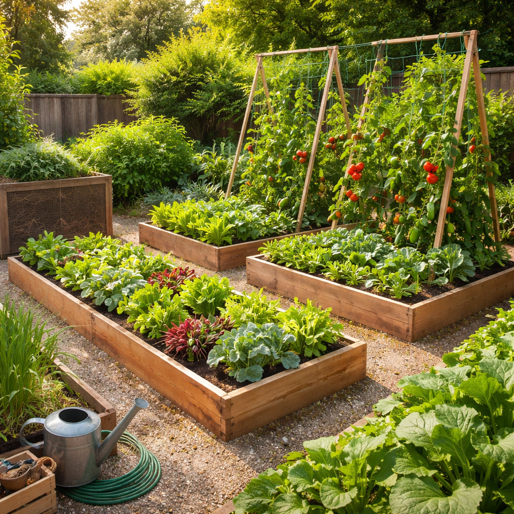 Kako biti samooskrben s hrano na majhnem vrtu