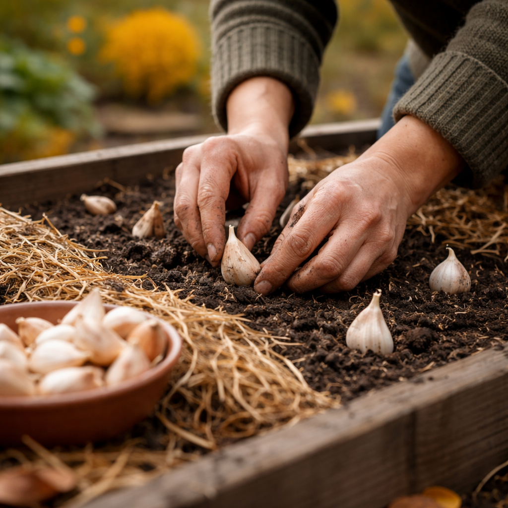 Kako gojiti česen jeseni za večji pridelek 2026