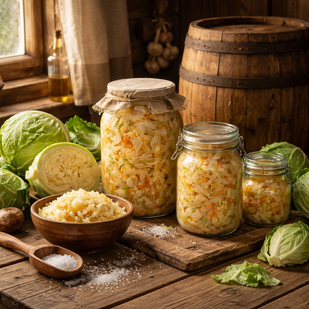 Kako kisati zelje doma: korak za korakom nasveti