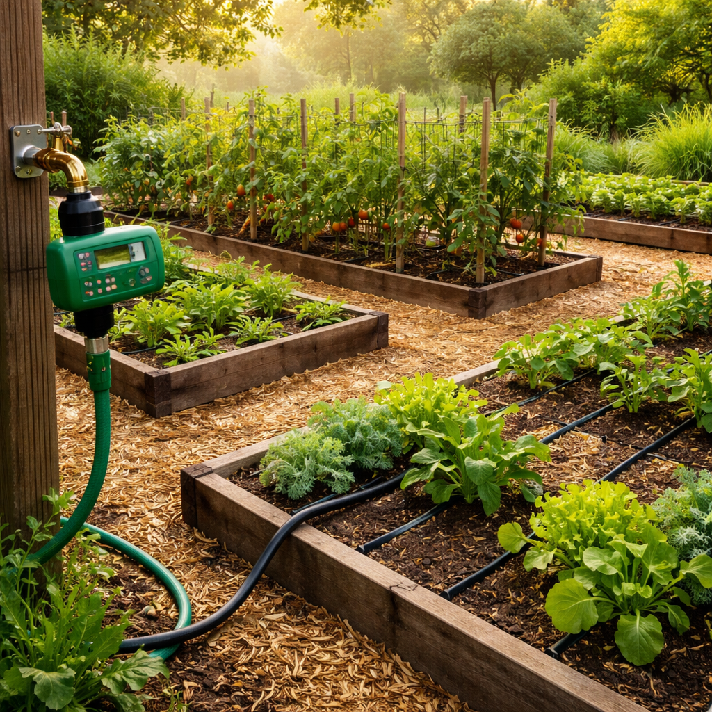 Kako narediti avtomatsko zalivanje vrta doma