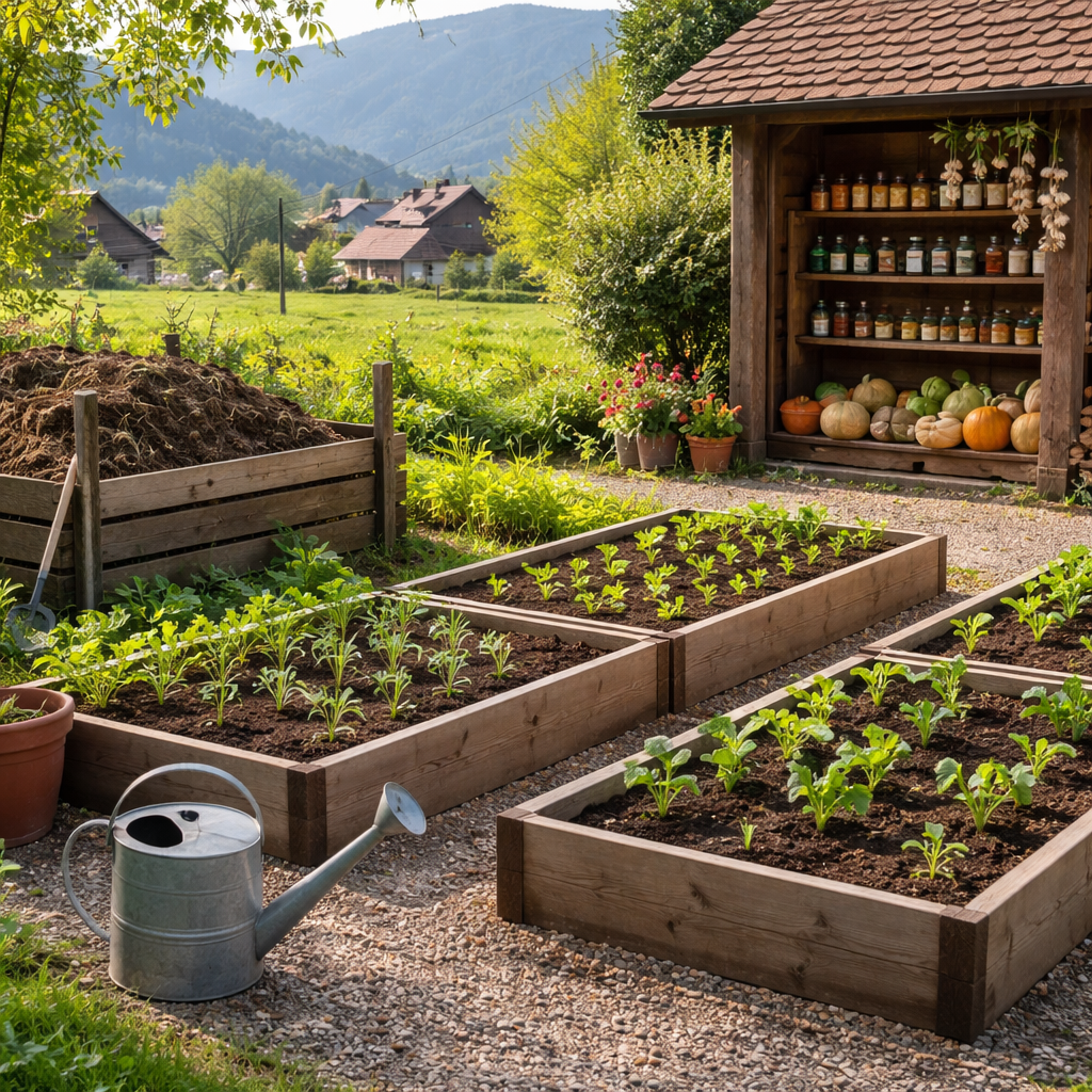 Kako pridelati dovolj hrane za celo leto 2026