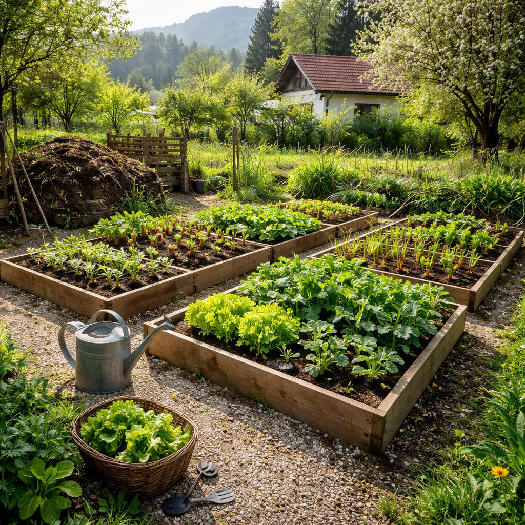 Koliko denarja lahko prihranim z vrtom v eni sezoni