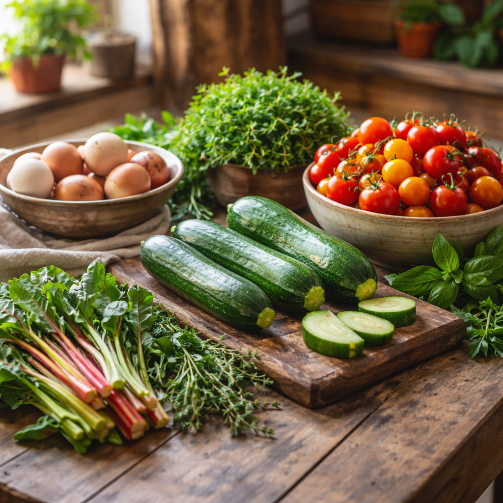 Recept za hitro kosilo iz vrta: praktični nasveti