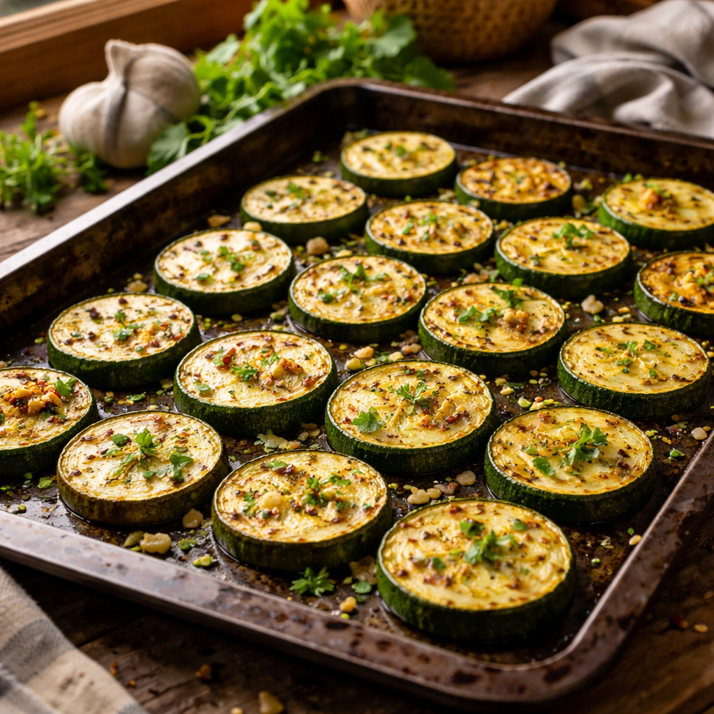 Recept za pečene bučke iz vrta: praktični nasveti