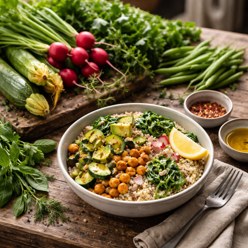 Recept za zdravo večerjo iz vrta 2026